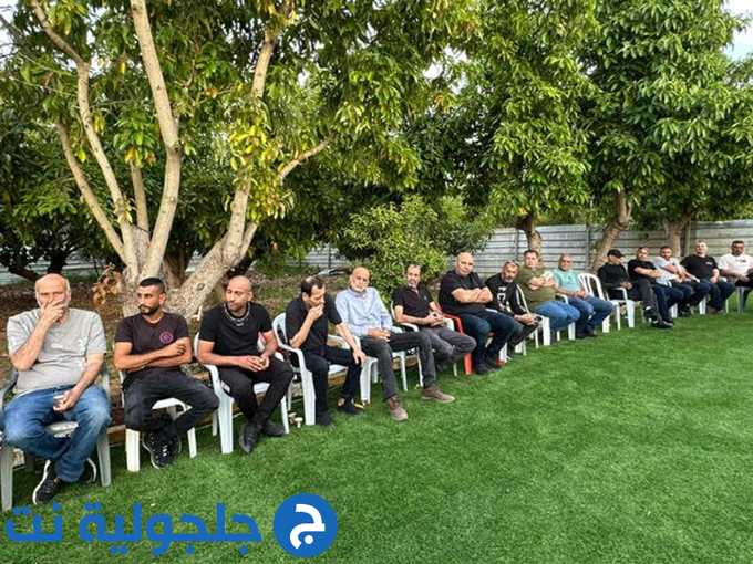 عقد راية الصلح بين أبناء عائلة جابر وأبناء داوود\حسنين